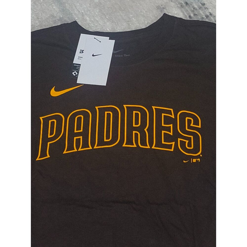 Nike Padres Xander Bogaerts #2 T Shirt Mens Medium Brown MLB NWT